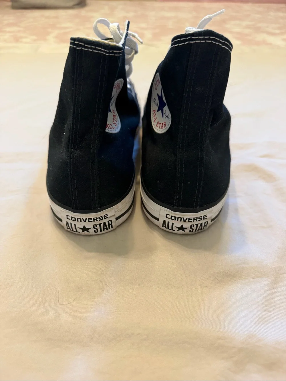 Converse Chuck Taylor All Star Black High-Top Sneaker - M 13 - W 15 - Picture 5 of 7